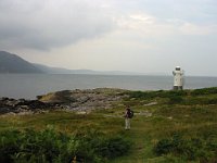 Rua lighthouse, near Ullapool  Scottish HIghlands, August 2004