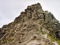 The peak of Stac Pollaidh  Scottish HIghlands, August 2004