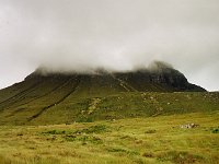 Afterwards, it's shrouded in clouds  Scottish HIghlands, August 2004