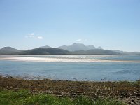 Ben Loyal seen from the Kyle of Tongue  Scottish HIghlands, August 2004