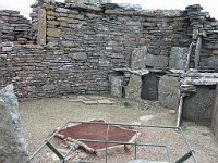 Interior of the Broch of Gurness  Scottish HIghlands, August 2004