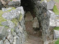 Dun Beag, ruins of an Iron-Age broch  Scottish Highlands, June 2005