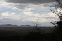 View from our hotel room, just before the rain started