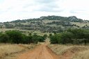 Coming in to the Lobo area -- The lodge is behind that hill.