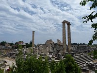 Didyma  The Temple of Apollo has only three columns still standing