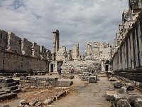 Didyma  The large cella (inner room), where the Oracle once held forth