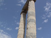 Didyma  Two beautiful columns and their top (to use the architecture technical term) still stand