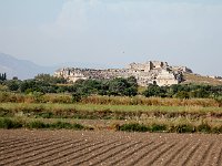 Driving back to Selçuk  The huge Miletus theater seen from the dolmus on the way back