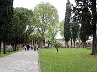 Istanbul - Sultanahmet  The second court of Topkapi Palace