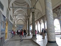 Istanbul - Sultanahmet  Lovely arches in front of the Circumcision (ouch!) Room