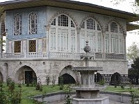 Istanbul - Sultanahmet  Baghdad Kiosk and fountain in the fourth court