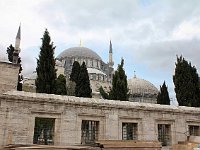 Promenades in Istanbul  From the Grand Bazar, John walked up to the Sülymaniye Camii (Mosque of Sultan Süleyman the Magnificent)