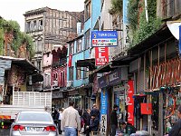 Promenades in Istanbul  Busy commercial street in old Istanbul