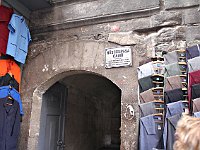 Promenades in Istanbul  It's easy to miss the entrance to the Rüstem Paşa Camii (mosque). One enters through this unassuming door and walks up a twisting, blind staircase until...