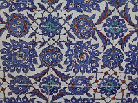 Promenades in Istanbul  İznik tiles