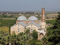 Isa Bey Camii, Selçuk  Just downhill past the Basilica is the Mosque of Isa Bey, with a stork's nest on its minaret, of course
