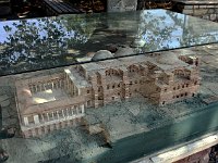Basilica of St Jean, Selçuk  Model of the Basilica, which was quite large and grand