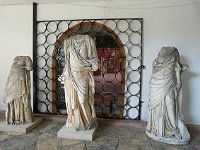 Selçuk Museum  Statues in the courtyard