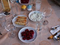 Selçuk  Delicious mezes at the restaurant on the hotel roof, where we ate many wonderful meals