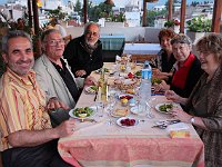 Selçuk  Our gang with Osmin, one of the hotel proprietors