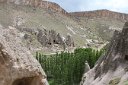 Cappadocia  Other caves across the valley and road
