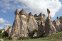 Cappadocia  Fairy chimneys at Zelve Open-Air Museum