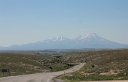 Cappadocia  The road to Selime never loses the view of Mount Hasan.