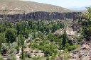 Cappadocia  The Ihlara Valley is hidden between steep cliffs south of Belisirma