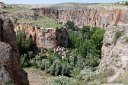 Cappadocia  At its southern extremiey the Ihlara Valley seems to have been gouged out of the earth.