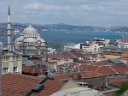 tk12 052614452 s  Bosphorus seen from the roof of the han