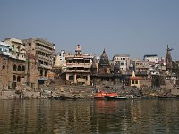 Manikarnika Ghat, the main cremation ghat