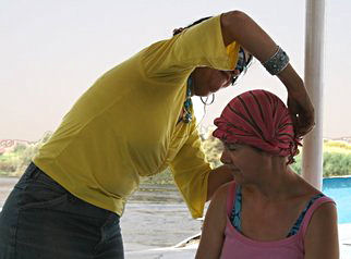 Le turban se fait