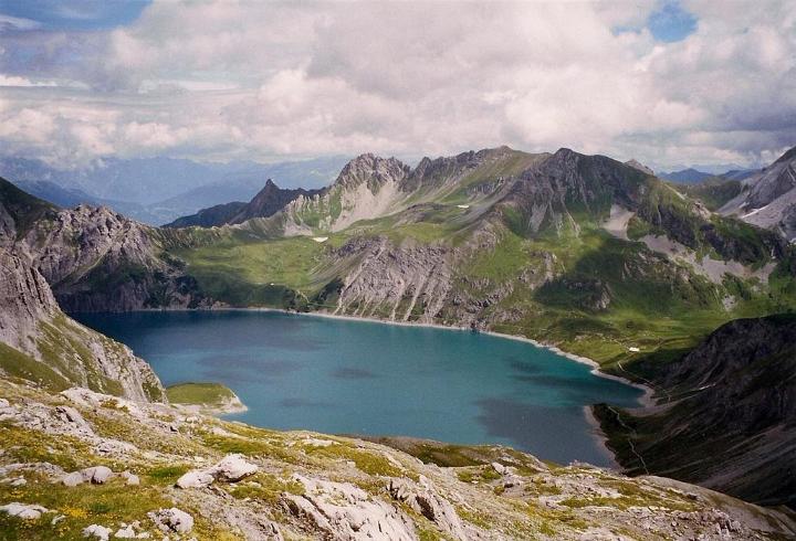 br99_totalp_085.jpg - The Lünersee seen from the Totalp