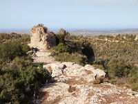 At the Acropolis of Eleftherna, a ruined tower  gr16 092015322 j