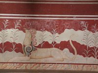 Griffin (a chimera between a lion and an eagle) on the wall of the throne room  gr16 091711400 j