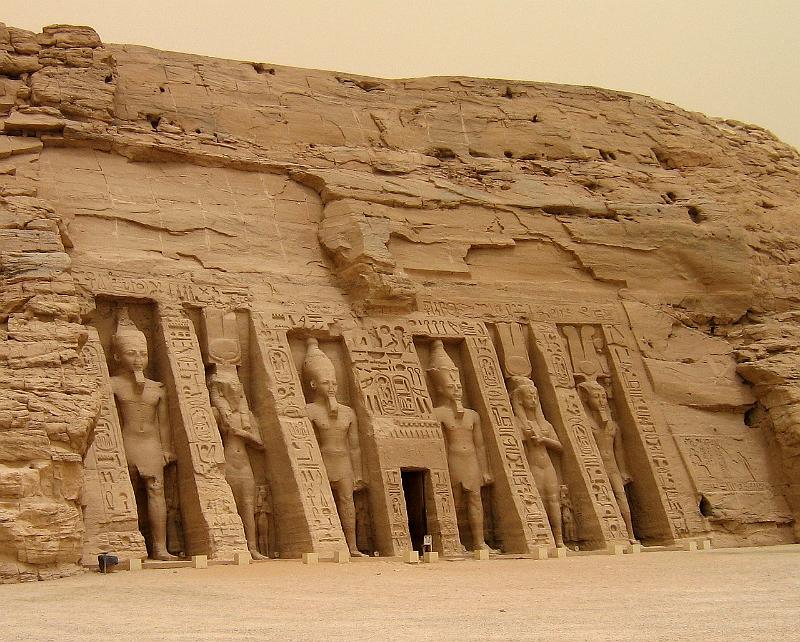 eg07_050111580_s_ac.jpg - The temple of Nefertari, the principal of the 100 or so wives of Ramses II