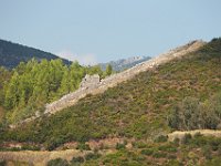 The western city wall climbed to the top of Mount Ithomi.  gr17 092009492 s-a