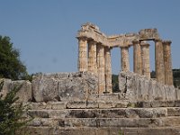 The Doric columns of the temple of Zeus, from the 4th c. BCE.  gr17 091013232 k