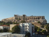 The Acropolis, seen from the upper floor of the Acropolis Museum, which is not on the Acropolis, but at its foot.  gr17 090816311 s