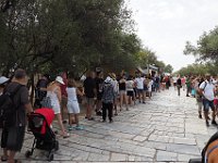 We waited a half hour in line at the ticket booth of the Acropolis.  gr17 090910291 k