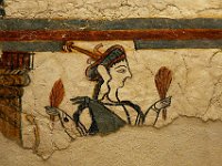 Part of a fresco from the Cult Center on the Acropolis of Mykenes.  gr17 091509414 k ac