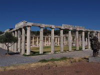 The Palaestra (wrestling school). Making such a beautiful building for a bunch of sweating wrestlers says something about the ancient Greeks' attitude towards sports. Or sweating wrestlers...  gr18 092411120 k