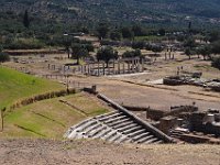 The theater and the forum, including all the columns beyond it. The Asclepion is in back on the right. You still can't see the stadium at all.  gr18 092412172 k