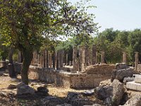 These beautiful columns are probably part of the Palaestra, or wrestling school. It's all about sports, you remember.  gr18 092011310 k