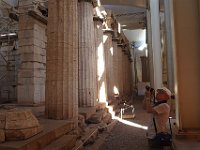 An American tourist at Bassae.  gr18 092110510 s