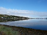 View towards the town of Akureyri