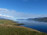 Looking north up the length of the Eyjafjörður
