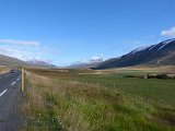 After turninig inland (westwards), we came down into a gorgeous valley.