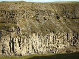 Cliffs above the river