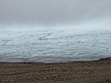 Langjökull's dirty-looking surface